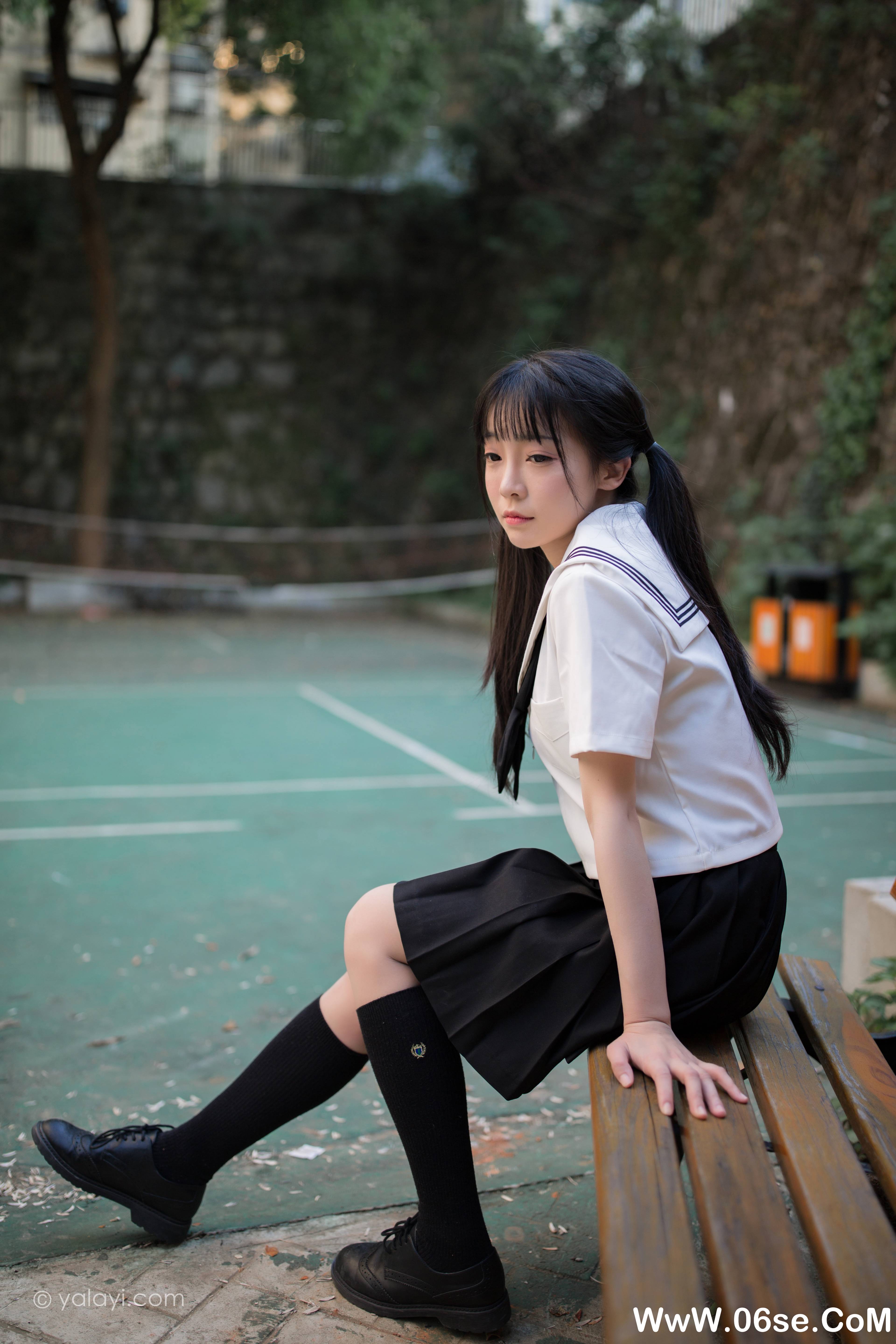 图片[22]-[YALAYI雅拉伊] 2020.07.20 NO.671 妙妙《放学一起走》[41P+1P360M]-六色网