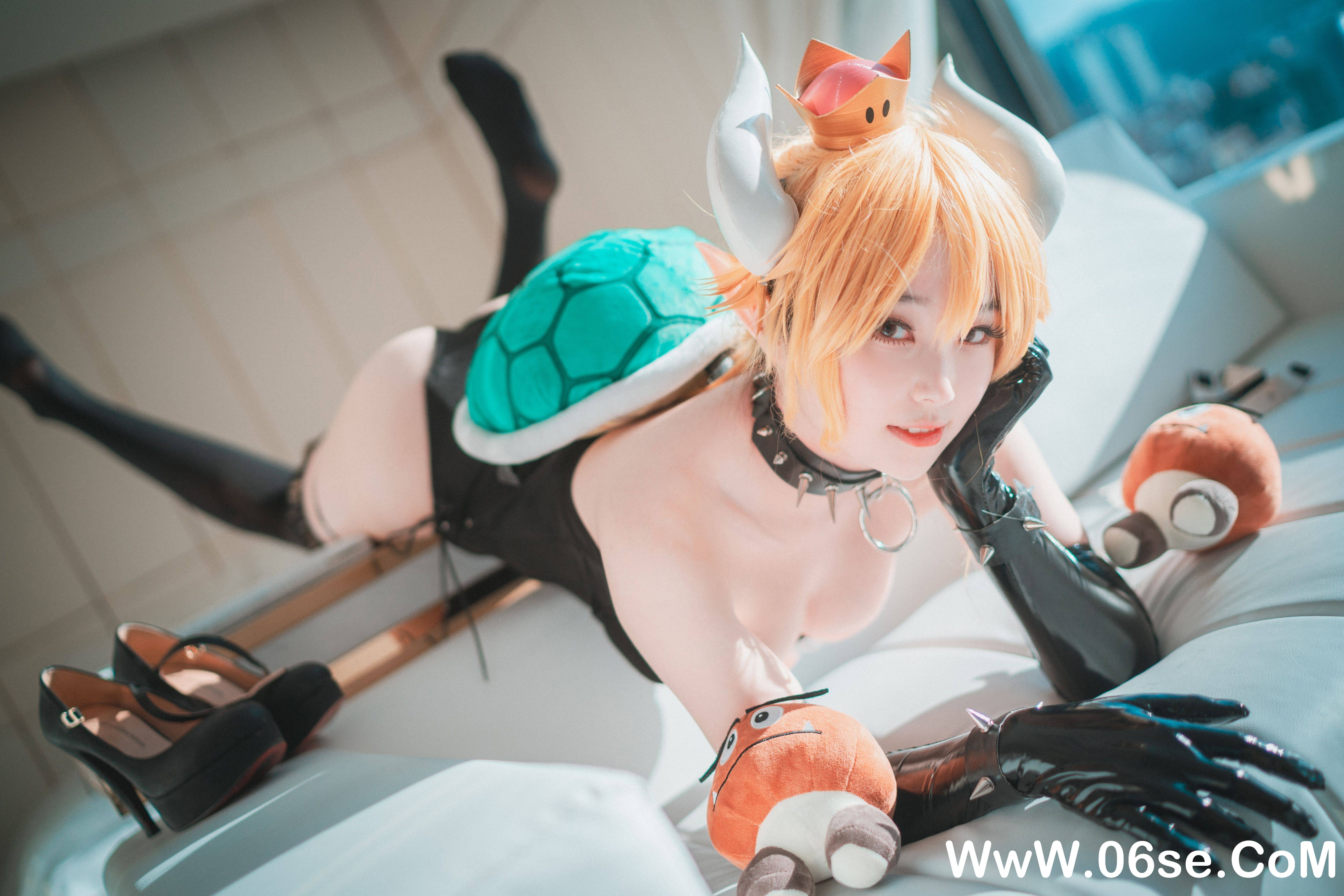 图片[37]-DJAWA – NO.044 Halloween with Bowsette [50P370M]-六色网