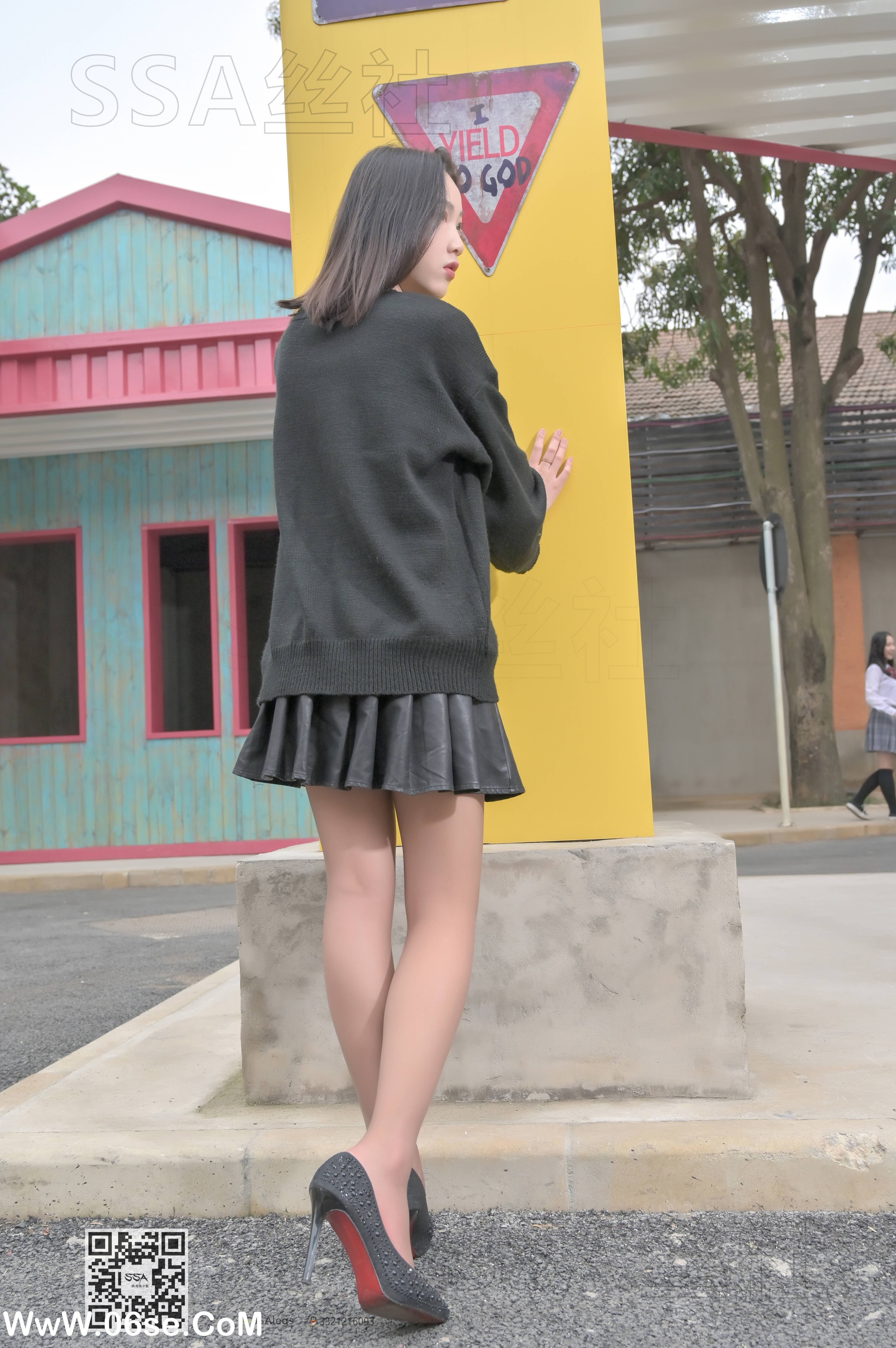 图片[106]-[SSA丝社] NO.095 大大 腿模大大街拍[133P1.68G]-六色网