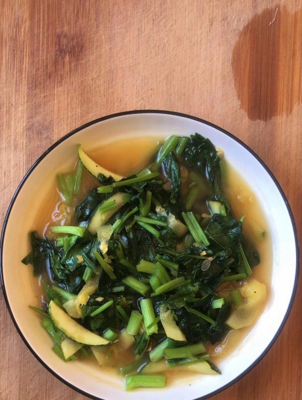 芥蓝菜怎么做好吃,分享一道芥蓝菜炒嫩南瓜