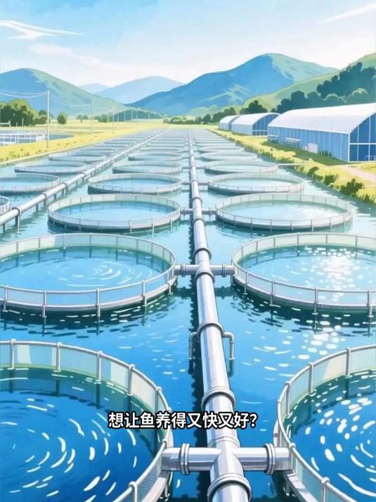 流水养鱼技术,活水养鱼长得快 流水养鱼技