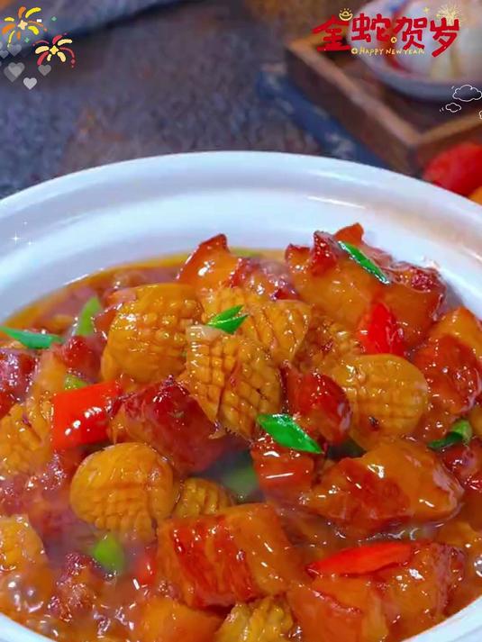 真没想到这个小鲍鱼干搭配五花肉竟然这么好吃