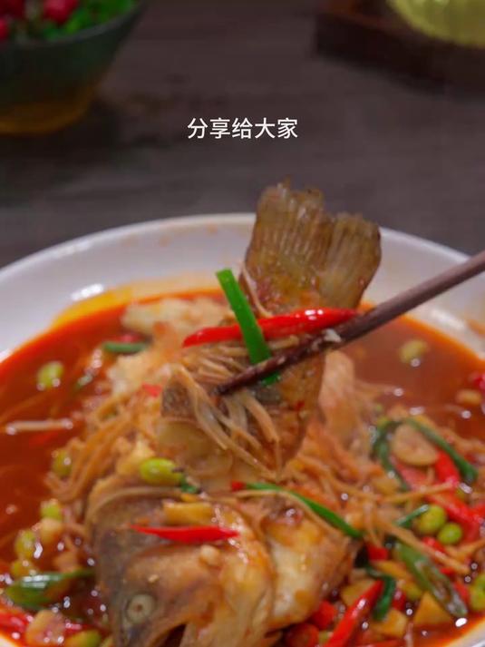 百吃不厌的红烧鲈鱼