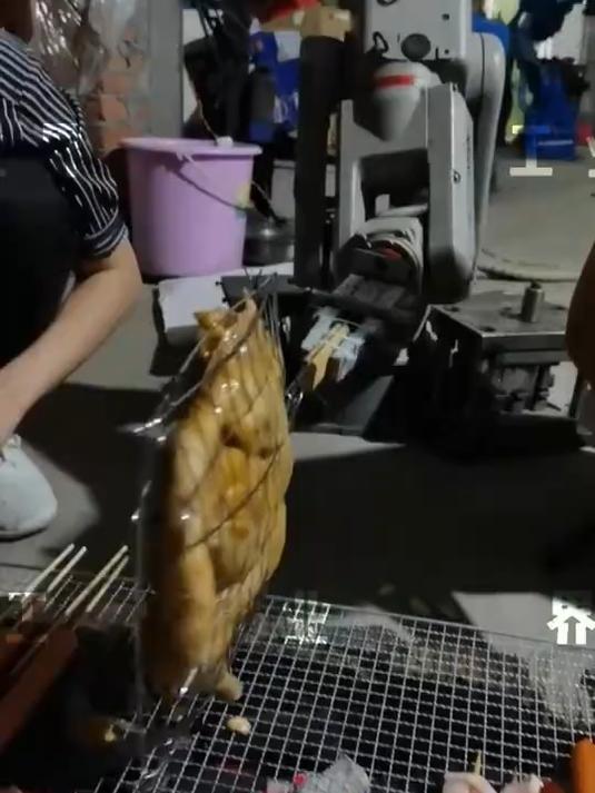 简易自助烤肉机器人