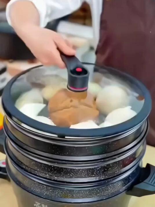 有大容量电炒锅,再也不用煤气电磁炉各种锅具,煎炒焖煮炸都能行