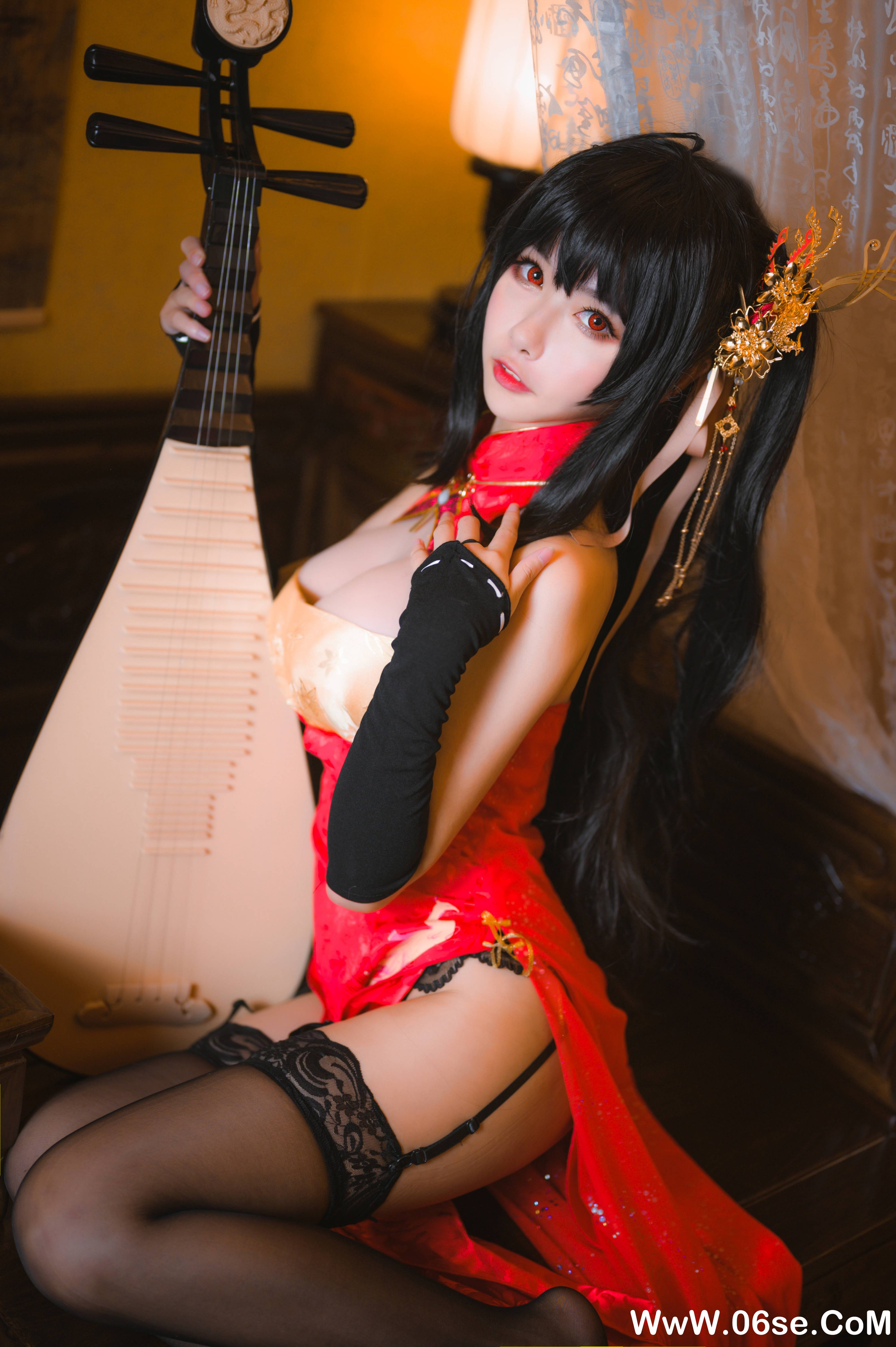 图片[10]-Momoko葵葵 NO.027 – 真爱 大凤旗袍[20P300M]-六色网