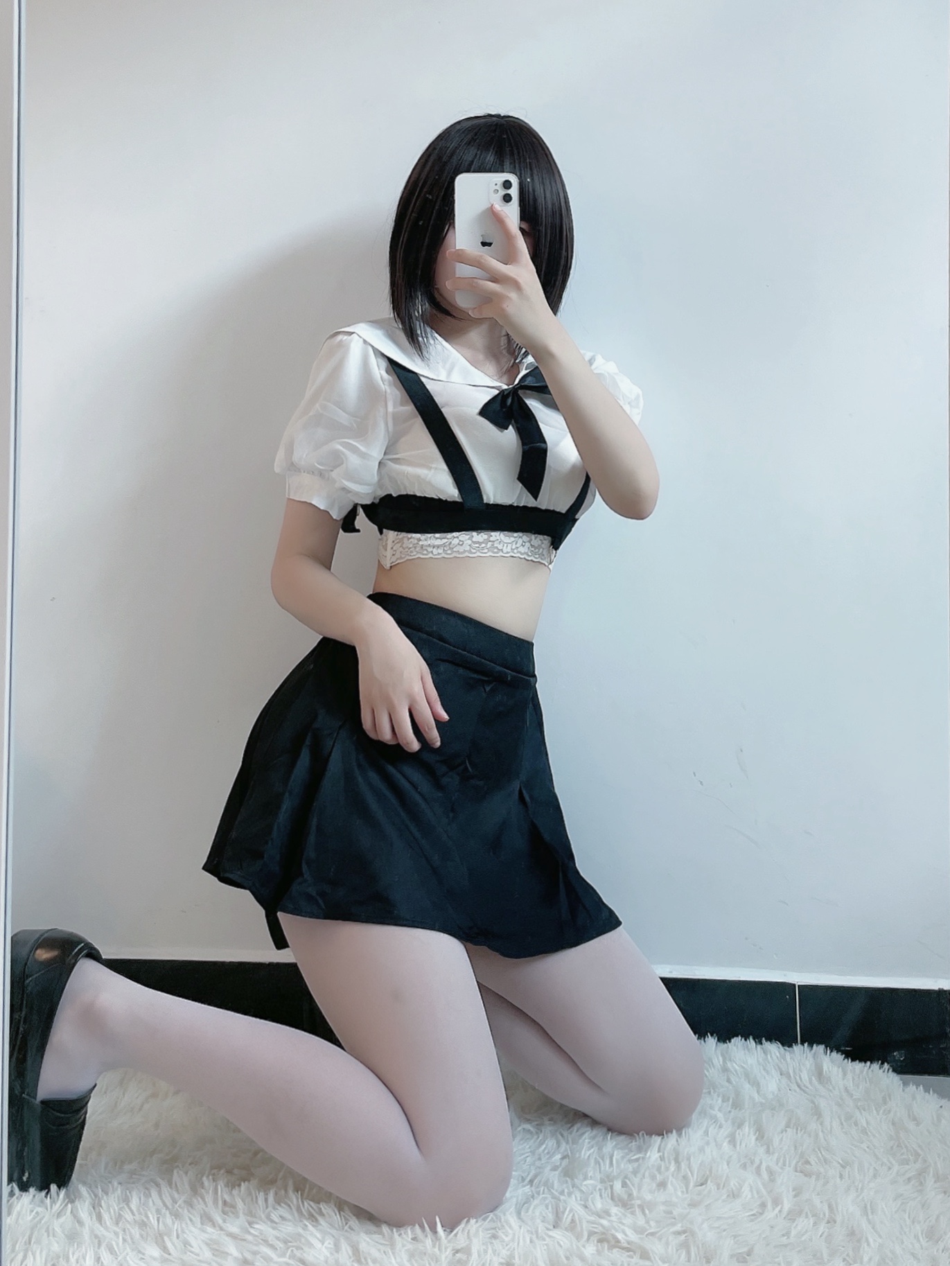 图片[8]-田璐璐 NO.003 — 白丝短裙[100P+3V190M]-六色网