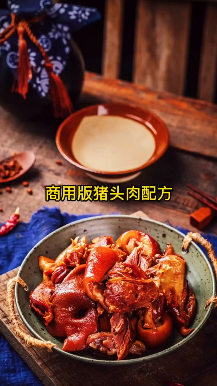 五香猪头肉配方