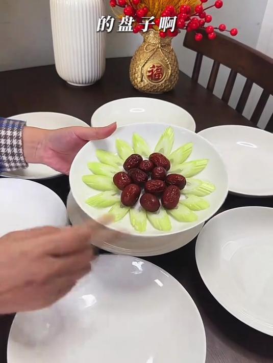 陶瓷纯白新骨瓷盘,家用简约圆形点心盘,炒菜盘,酒店餐盘 盘子