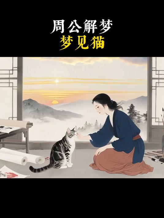 周公解梦梦见猫,梦见猫是什么预兆