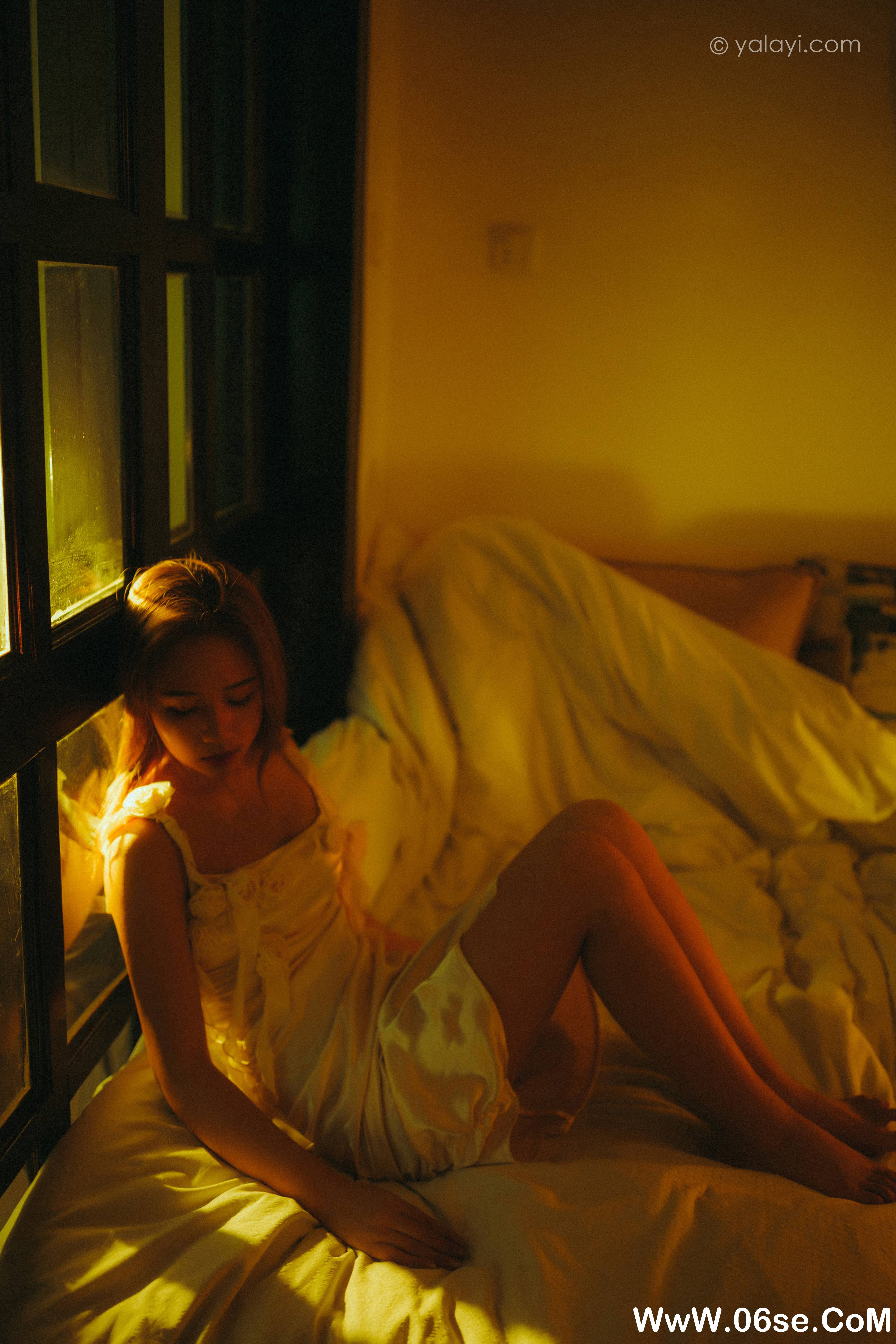 图片[23]-[YALAYI雅拉伊] 2021.04.13 NO.782 岳璐璐《暮光之吻》[37P+1P351M]-六色网