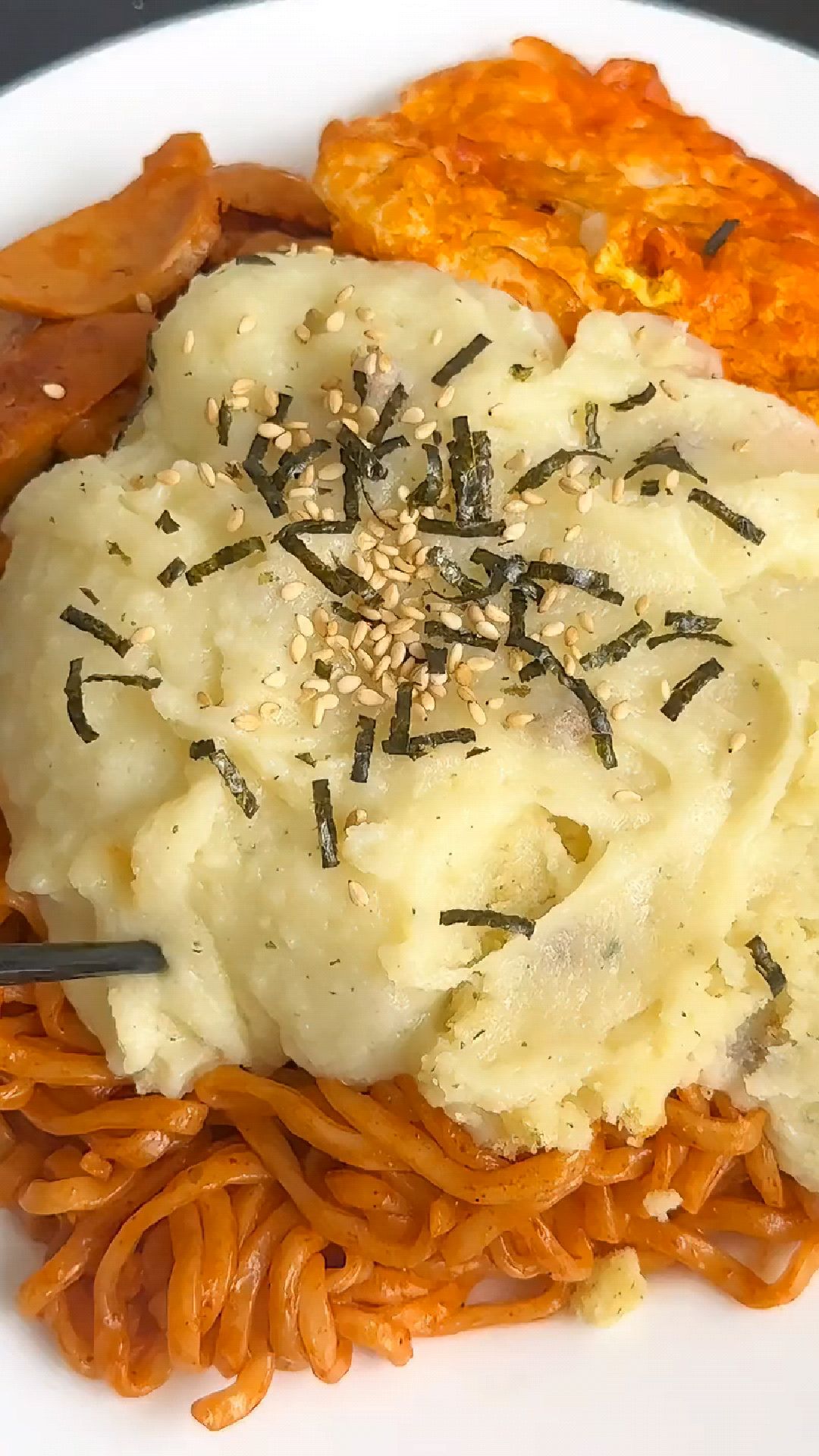 芝士土豆泥火鸡面真的太好吃了