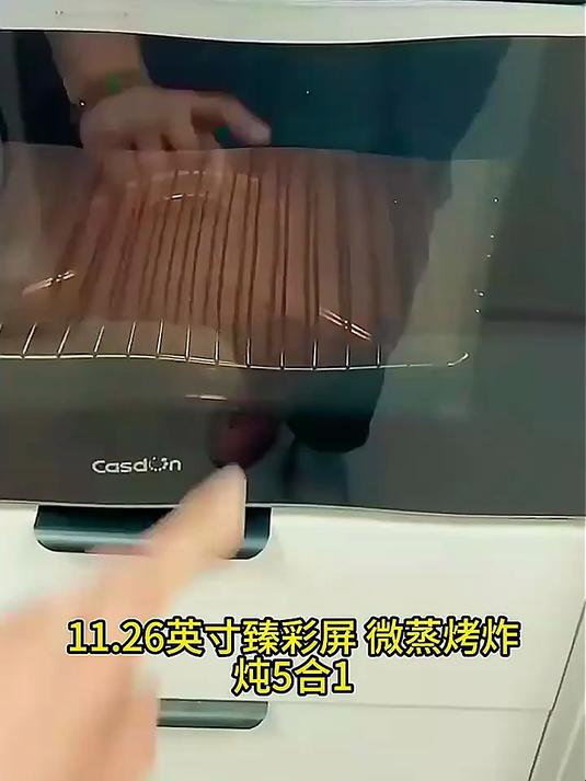 凯度(CASDON)「双热风」56L蒸烤箱一体机嵌入式 家用 烘焙蒸箱 烤箱 蒸烤炸炖四合
