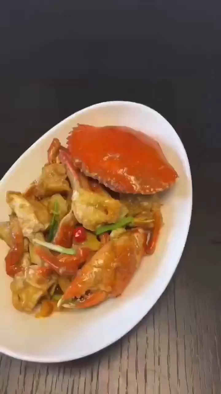香辣面包蟹的做法#城市寻味记