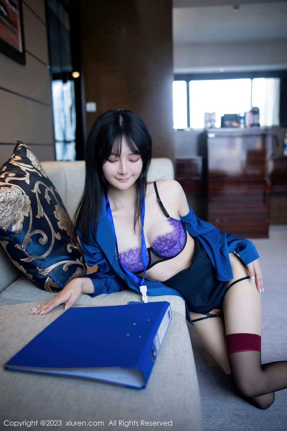图片[49]-【XiuRen秀人網】2023.03.13 Vol.6407 謝小蒽【91P】-六色网