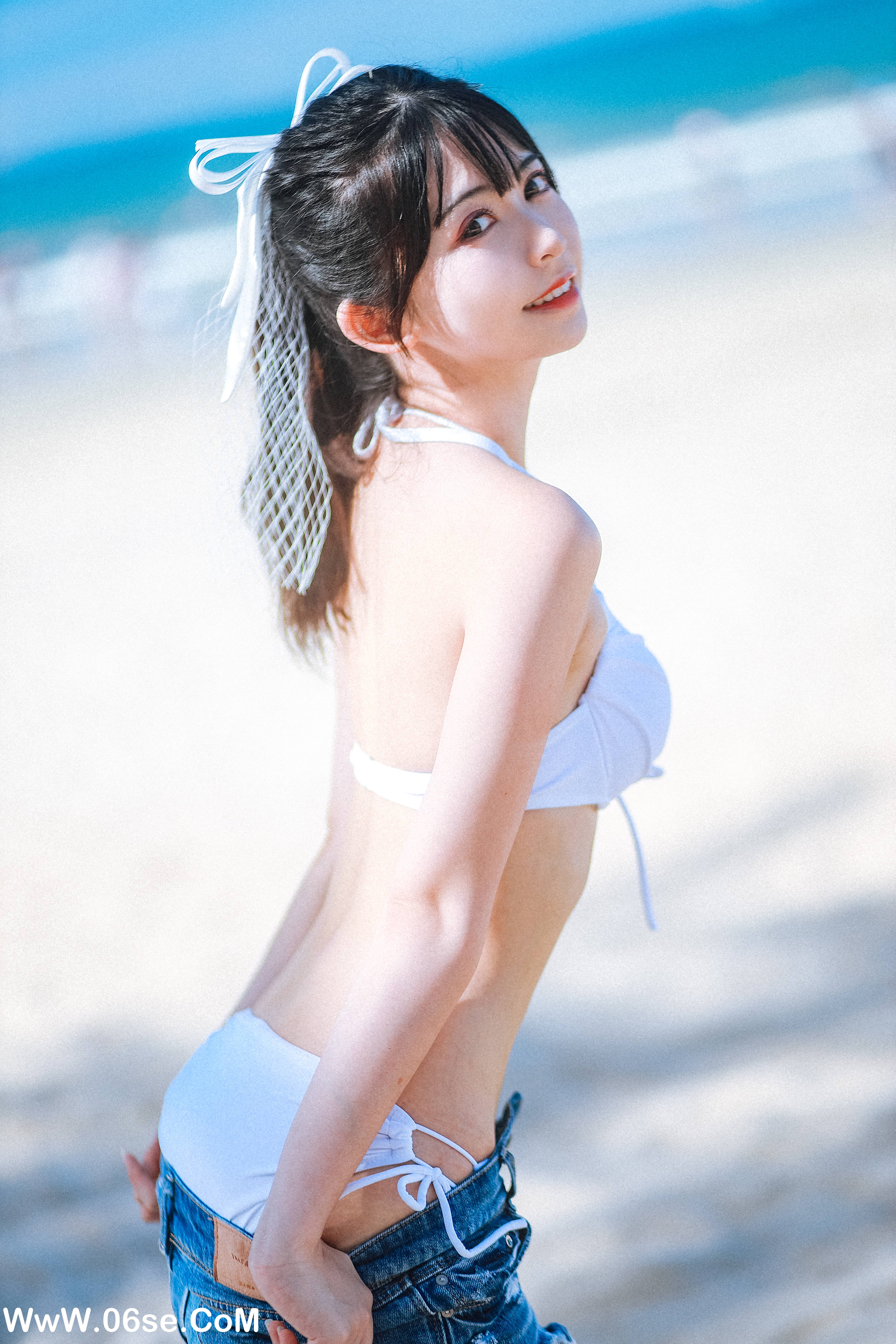 图片[12]-Coser鳗鱼霏儿 NO.043 – 海边 [23P370M]-六色网