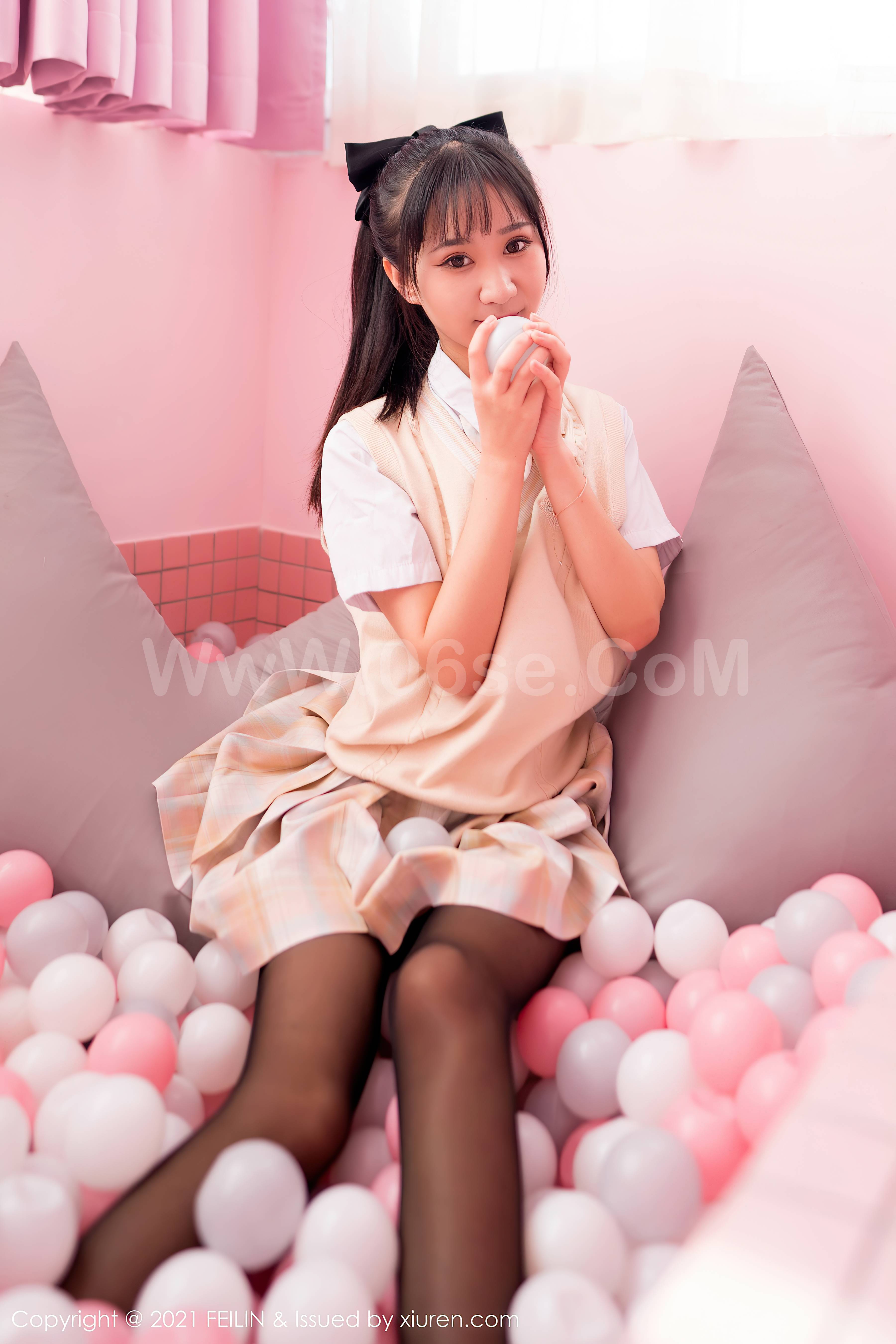 图片[4]-[FEILIN嗲囡囡] 2021.10.28 Vol.417 小果冻儿[71P590M]-六色网