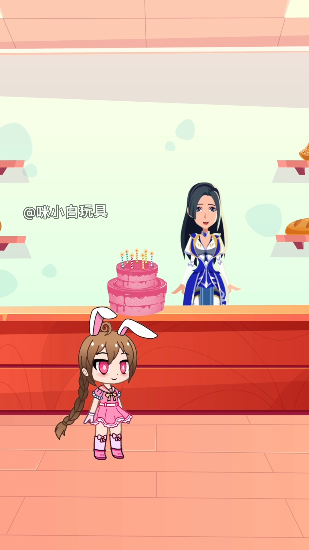 小舞给妈妈准备了生日蛋糕,可是被妈妈误会了