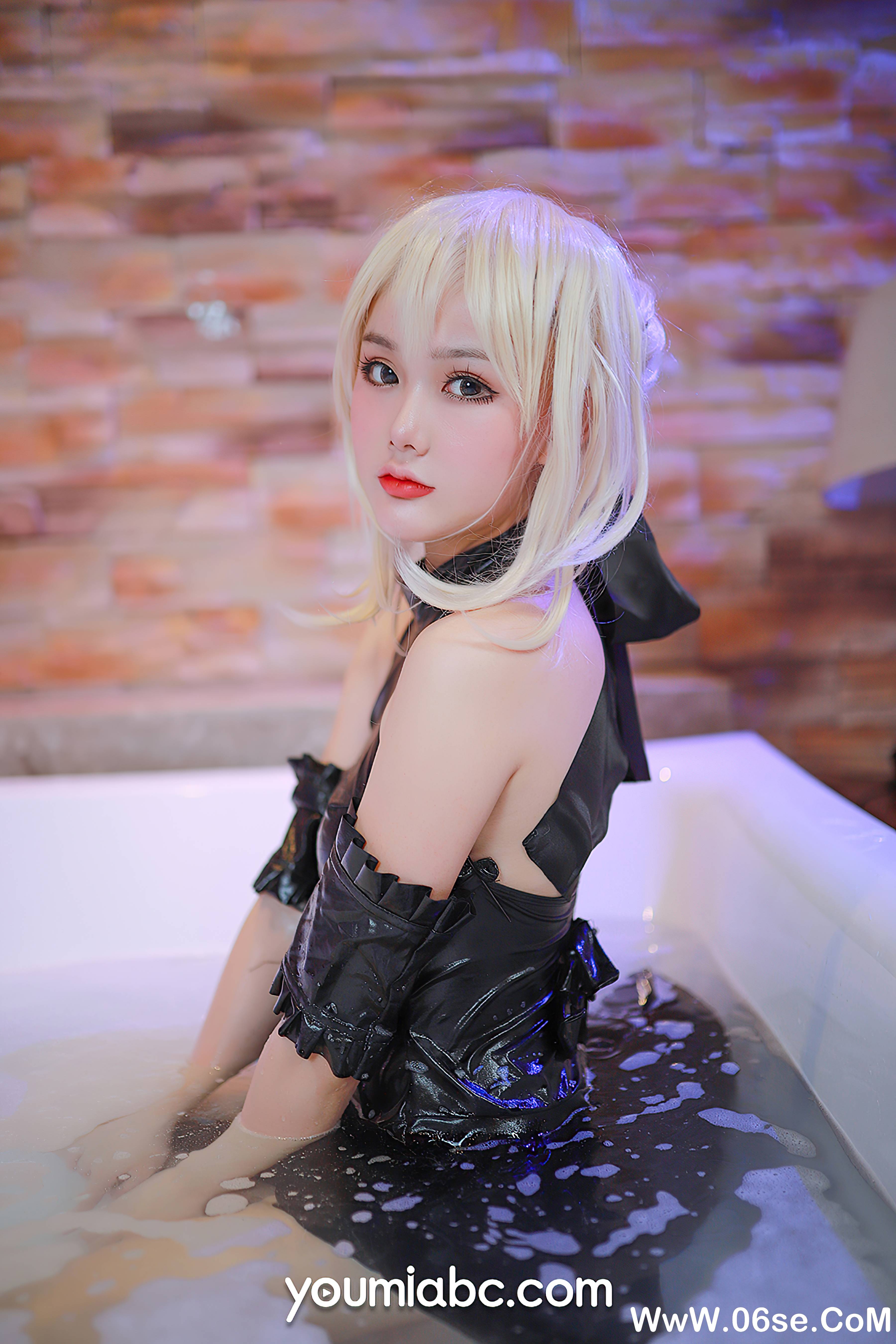 图片[32]-[YouMi尤蜜] 2021.09.02 湿身黑呆 您的蛋蛋[39+1P845M]-六色网