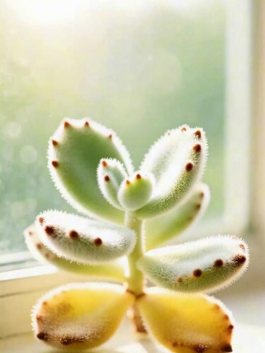 月兔耳：因其可爱的外形而受到园艺爱好者的喜爱