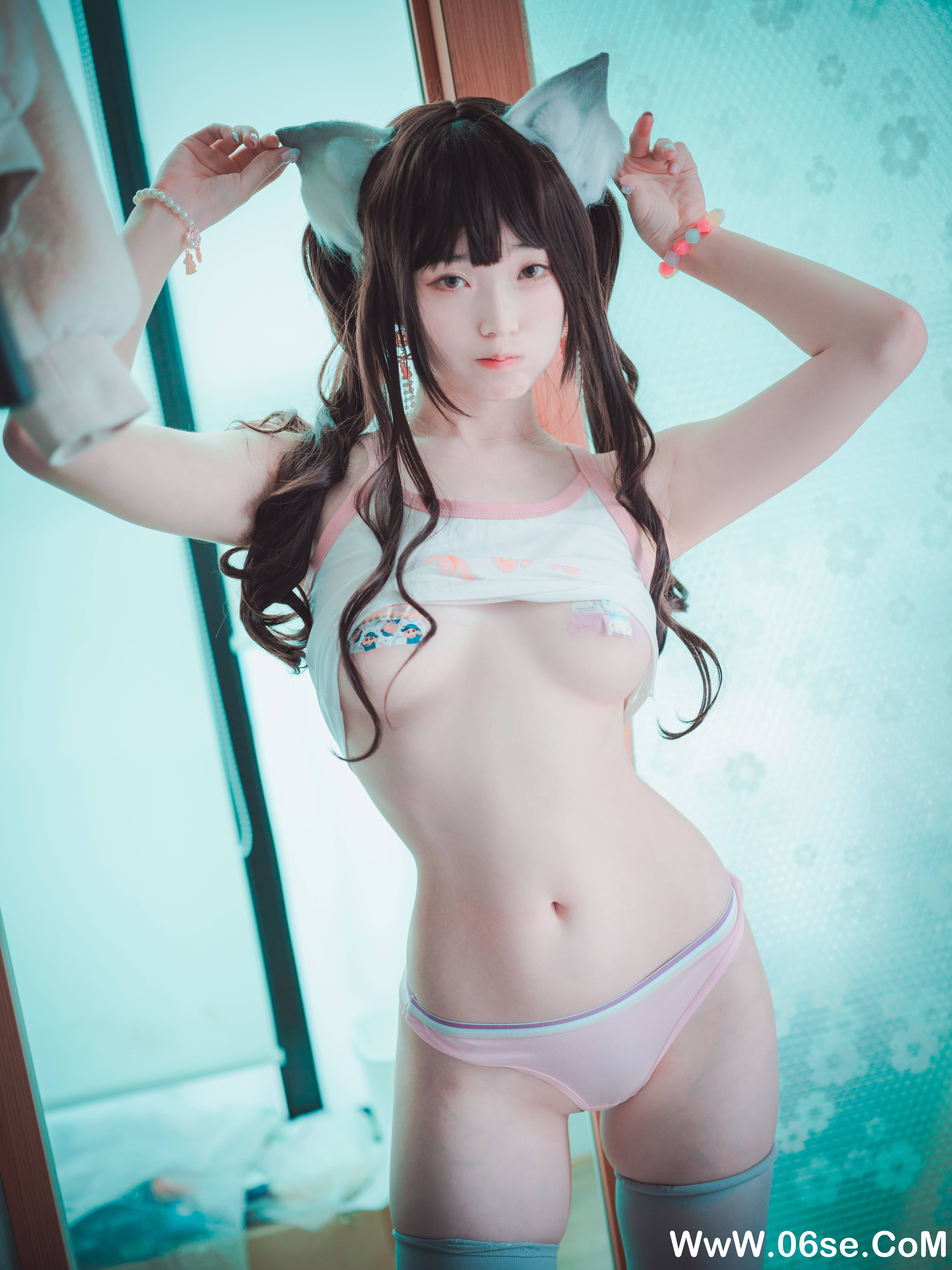 图片[18]-DJAWA — NO.156 The cat I picked up turned into a girl [197P3G]-六色网