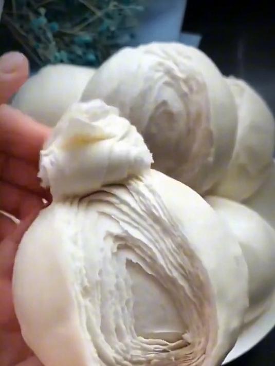 千层馒头是这样做出来的