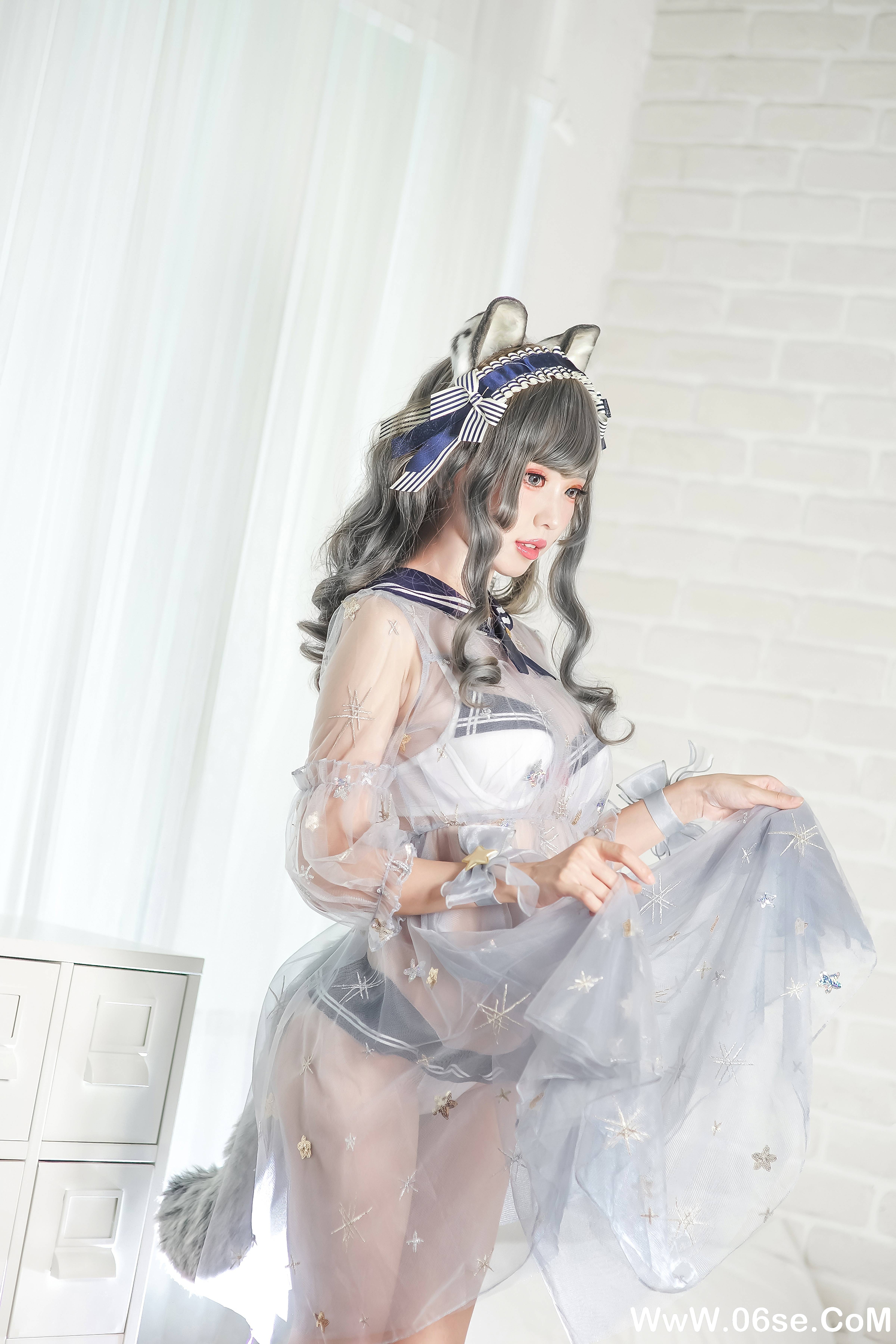 图片[10]-Ely_eee(ElyEE子) NO.036 — 灰太狼-透明睡裙[21P99M]-六色网