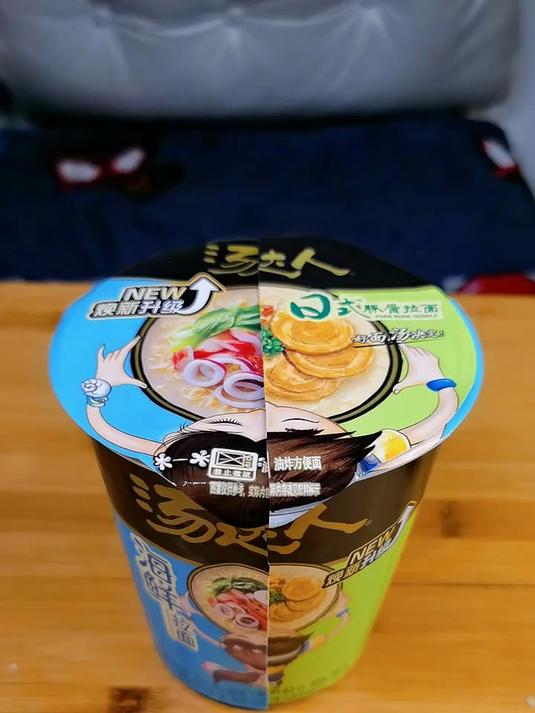 海鲜拉面和豚骨拉面各有千秋 泡面 汤达人 豚骨拉面