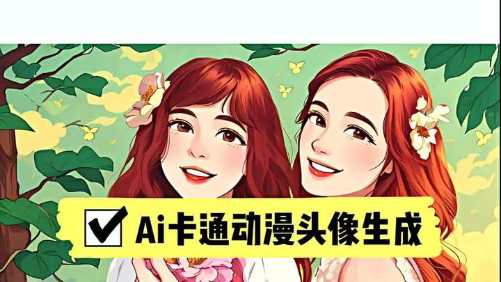 AI漫画头像生成:照片一键变动漫卡通头像!