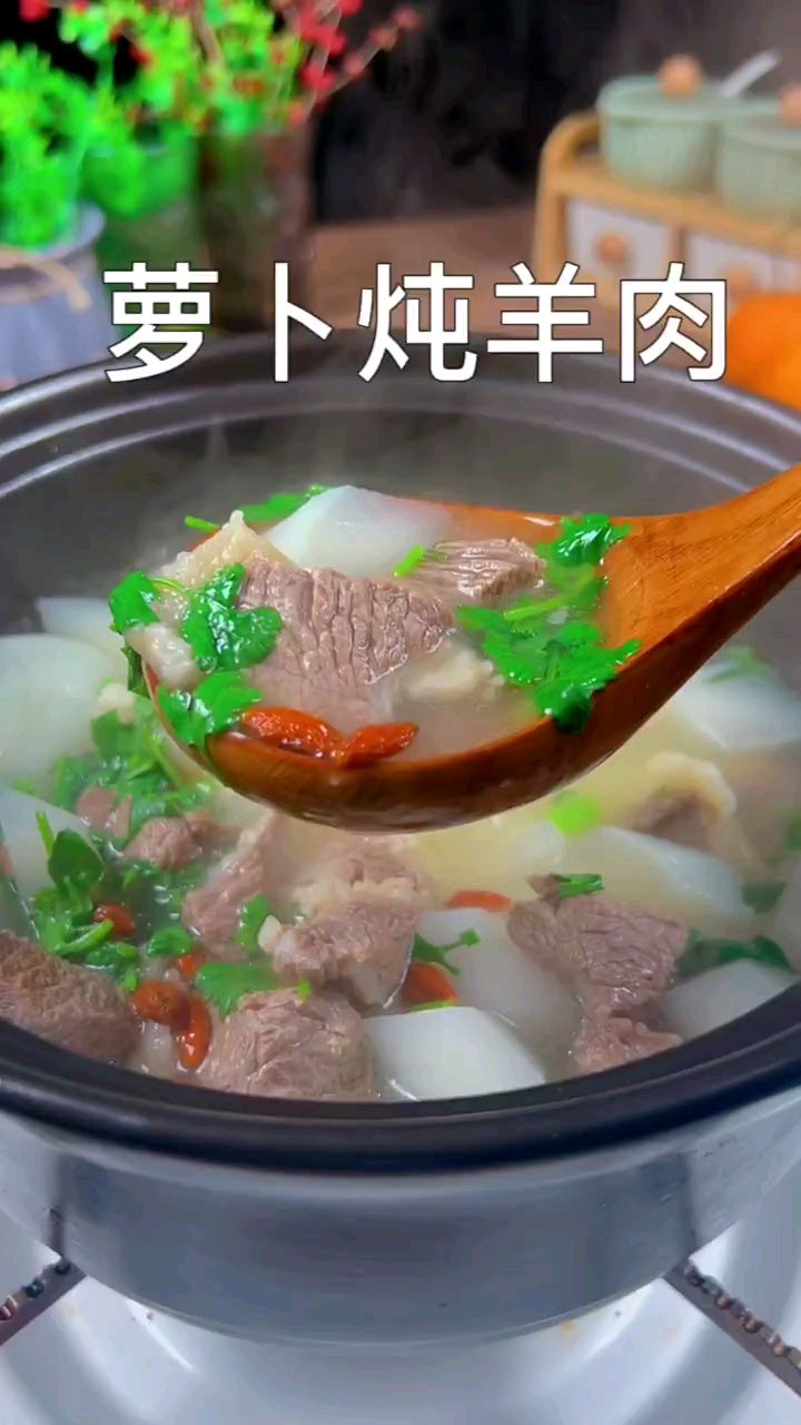 美食制作#萝卜炖羊肉#