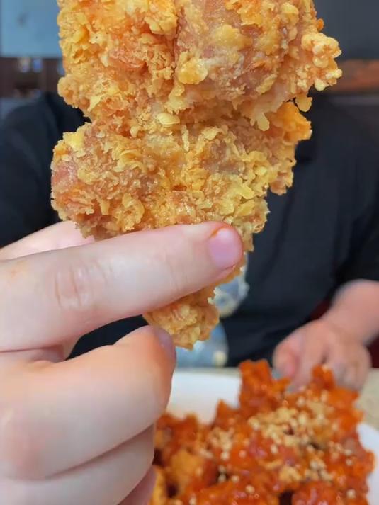 纯肉炸鸡也太香了吧!