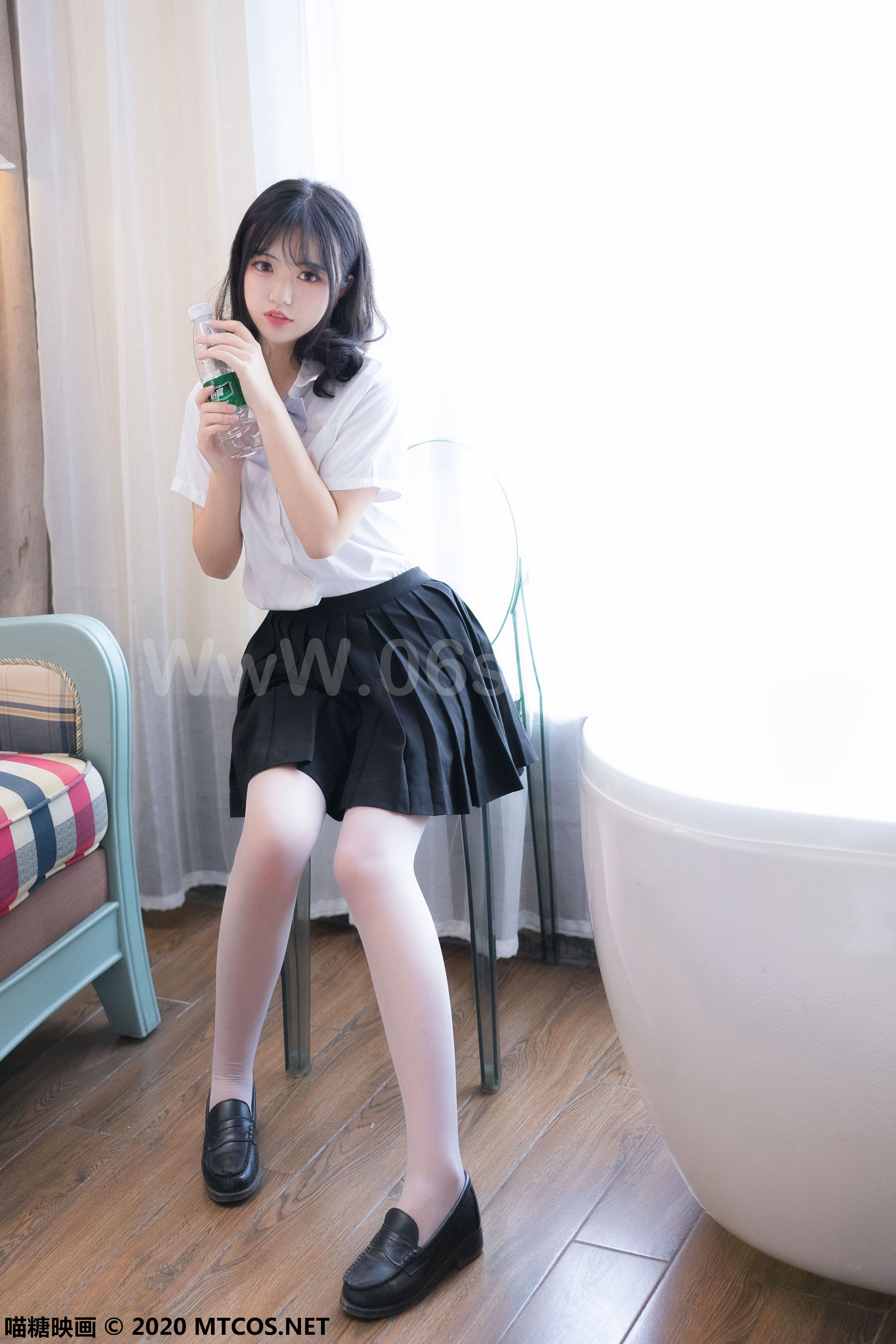 图片[36]-[MTCos] 喵糖映画 Vol.093 丝袜酷女孩-六色网