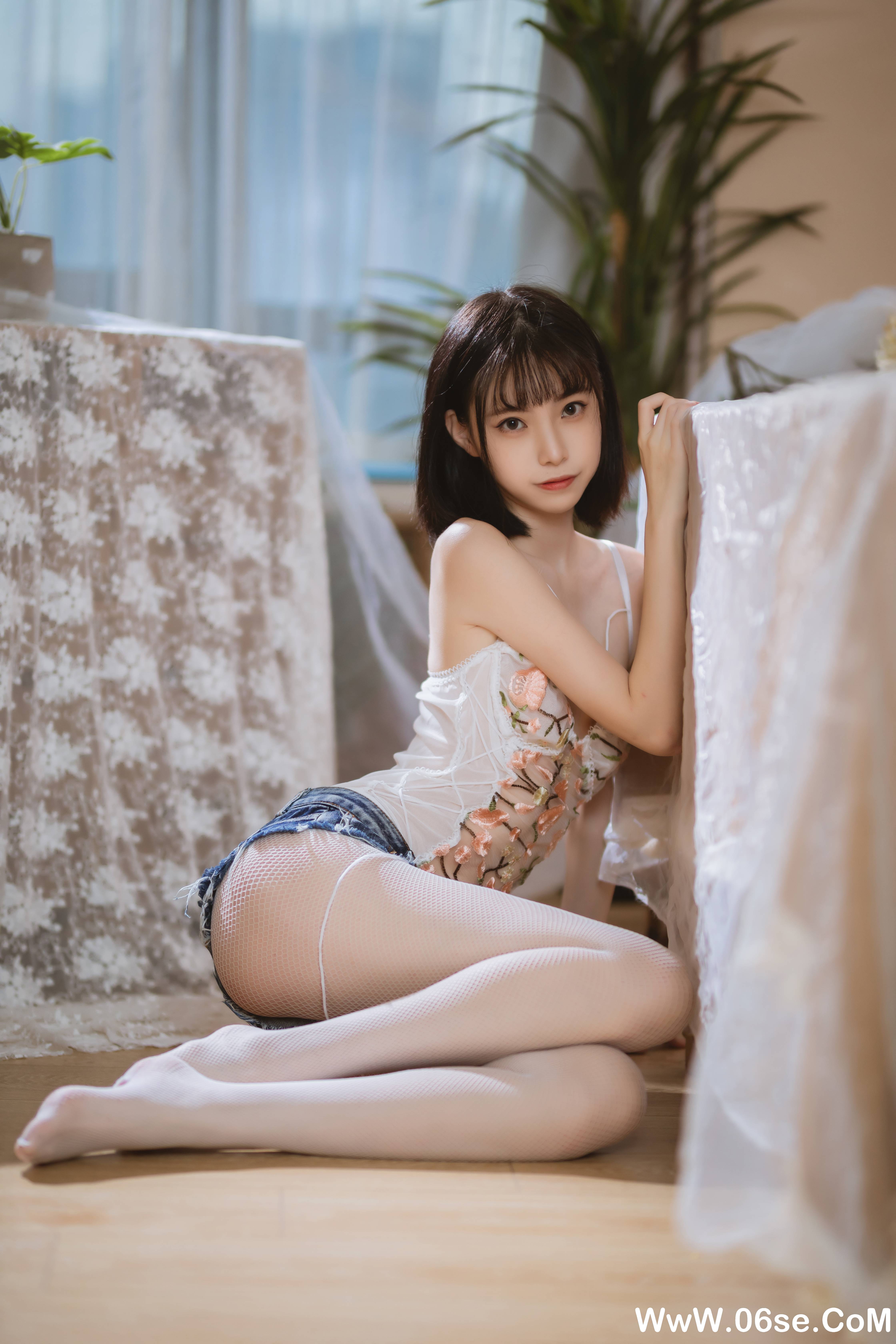 图片[32]-许岚 NO.005 — 纯欲牛仔短裤[40P555M]-六色网