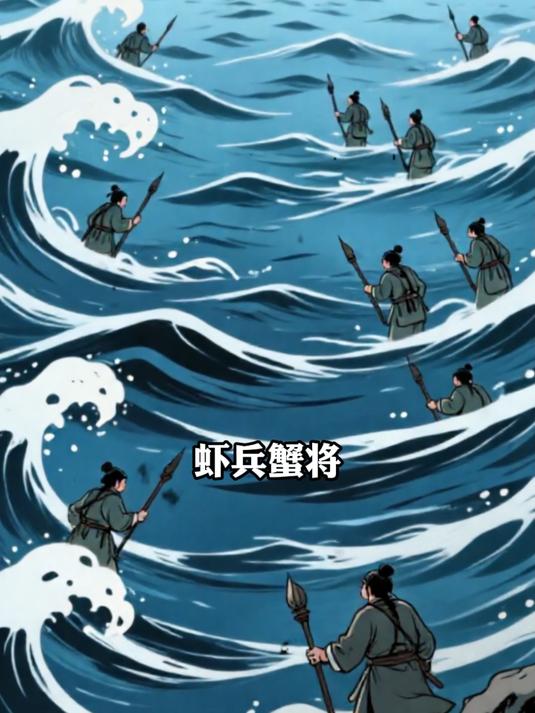 民间故事:虾兵蟹将