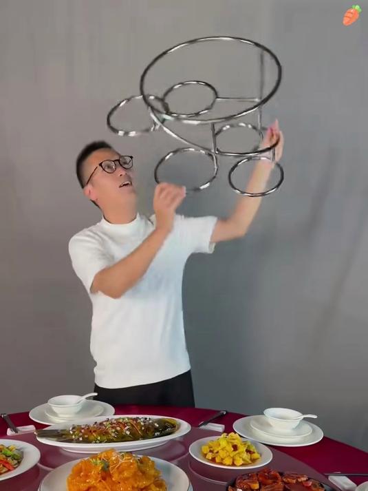 多层轻奢水果盘架子酒店会所餐厅凉菜冷盘架摆盘神器架子备菜架