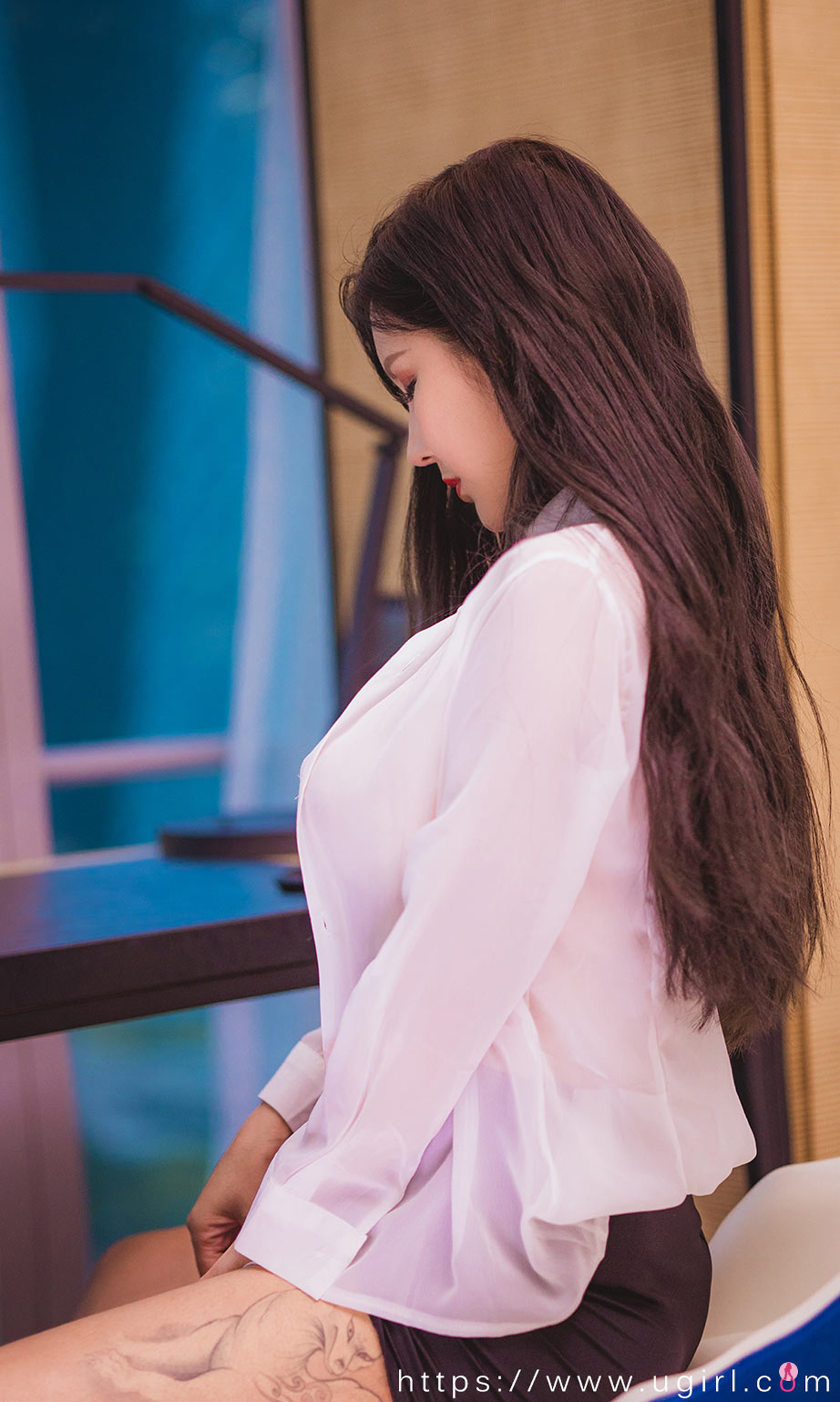 图片[20]-[Ugirls爱尤物] No.2300 Na Yi Ling Er (娜依灵儿)-六色网