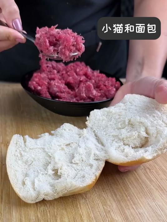 手残党必会的牛肉汉堡做法