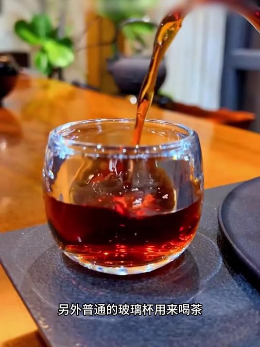 扳指杯主人杯,不烫手加厚玻璃杯中式茶杯高档透明无铅!