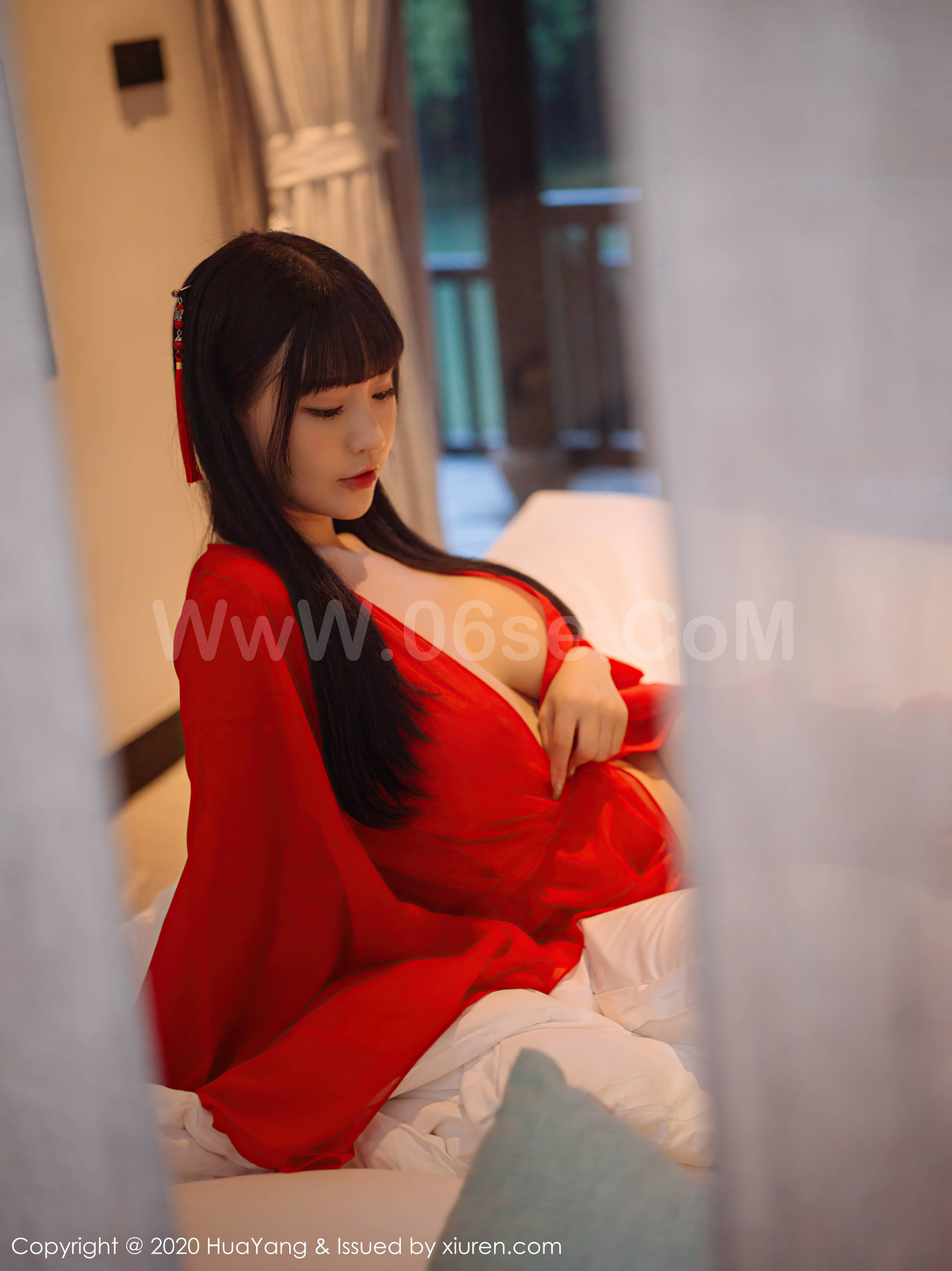 图片[48]-HuaYang Vol.310 Zhu Ke Er (朱可儿Flower)-六色网