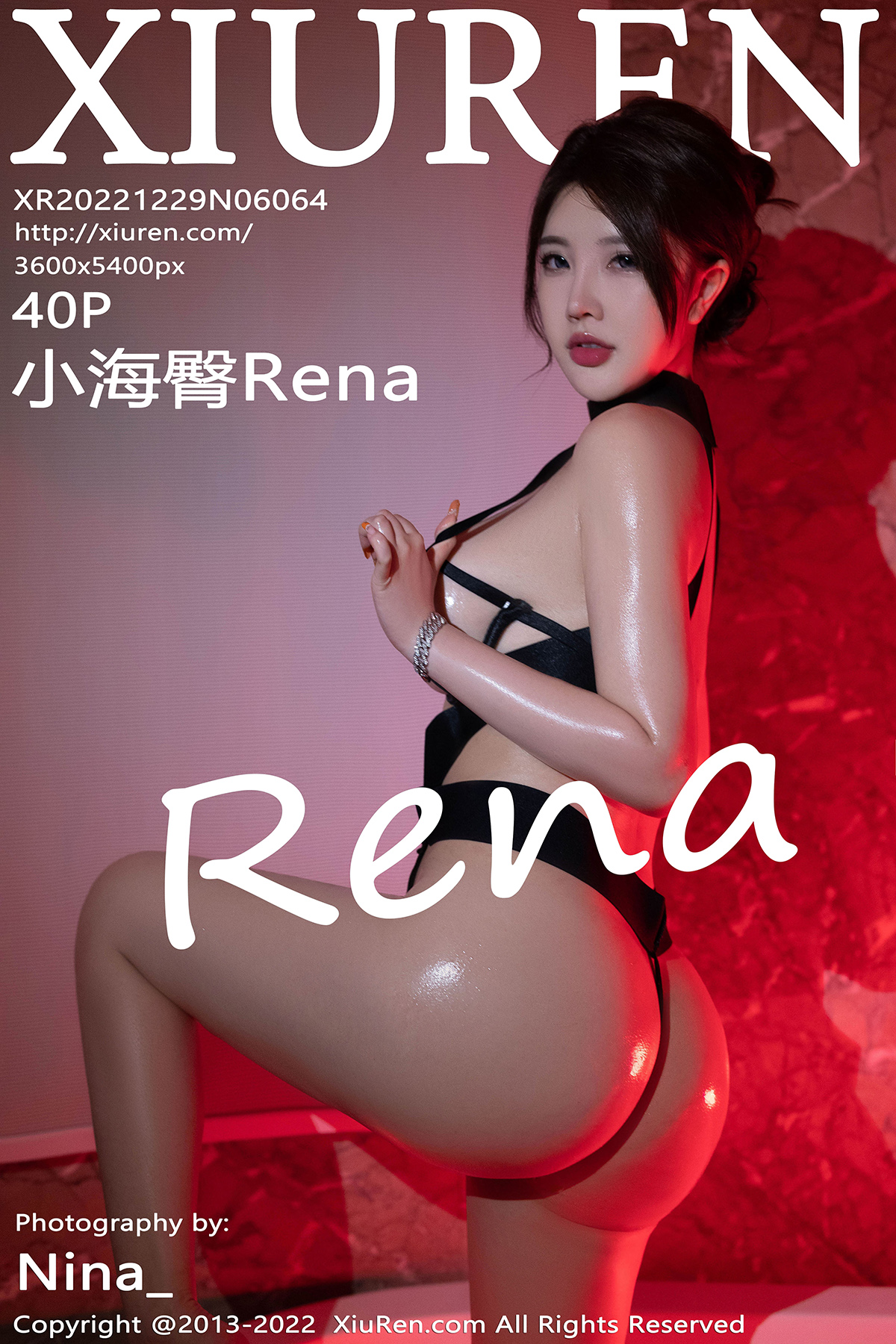 【XiuRen秀人网】2022.12.29 Vol.6064 小海臀Rena【40P】-六色网-六色网