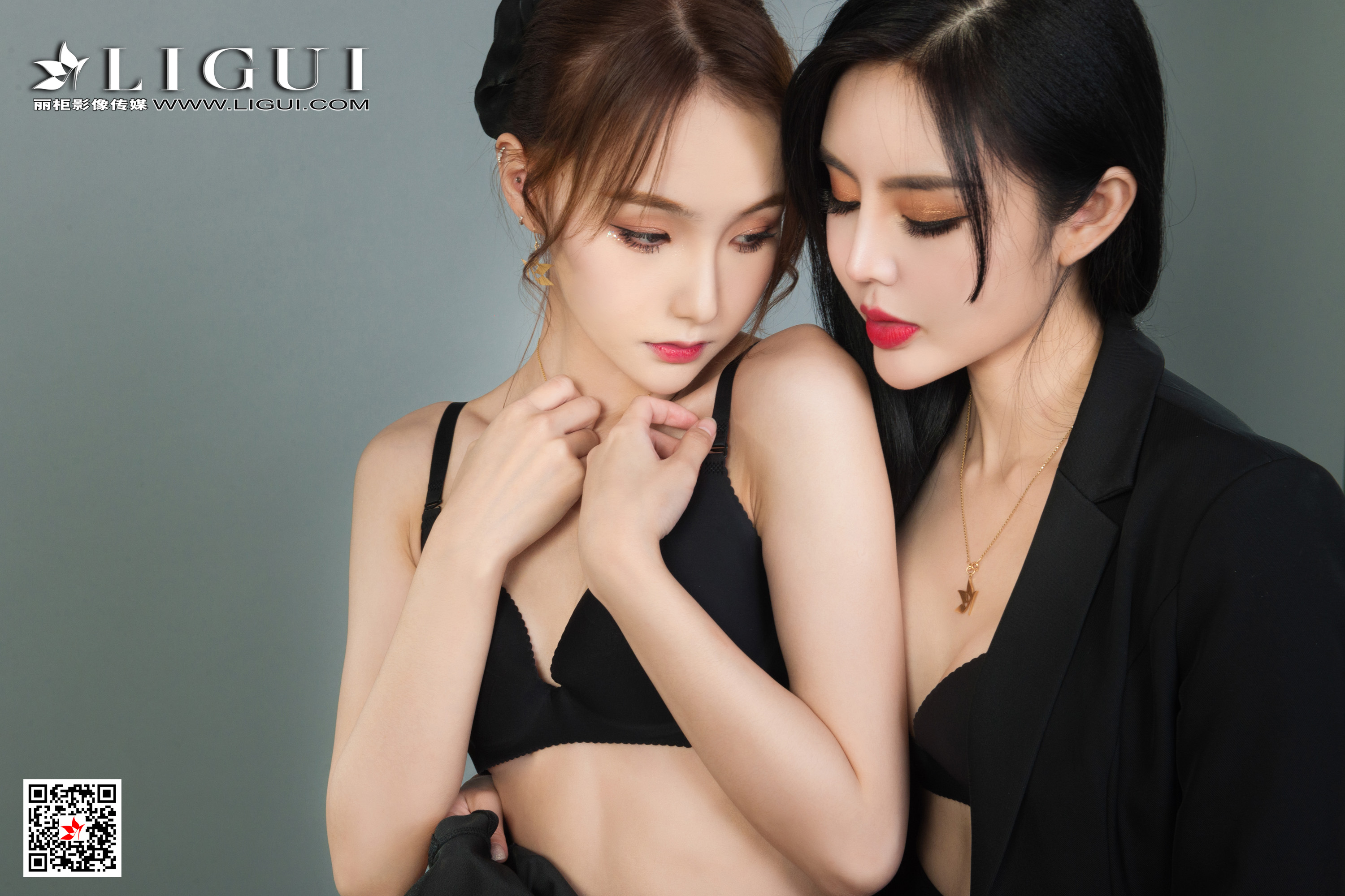 图片[36]-[Ligui丽柜] 2021.08.06 网络丽人 Model 凉儿&心心-六色网