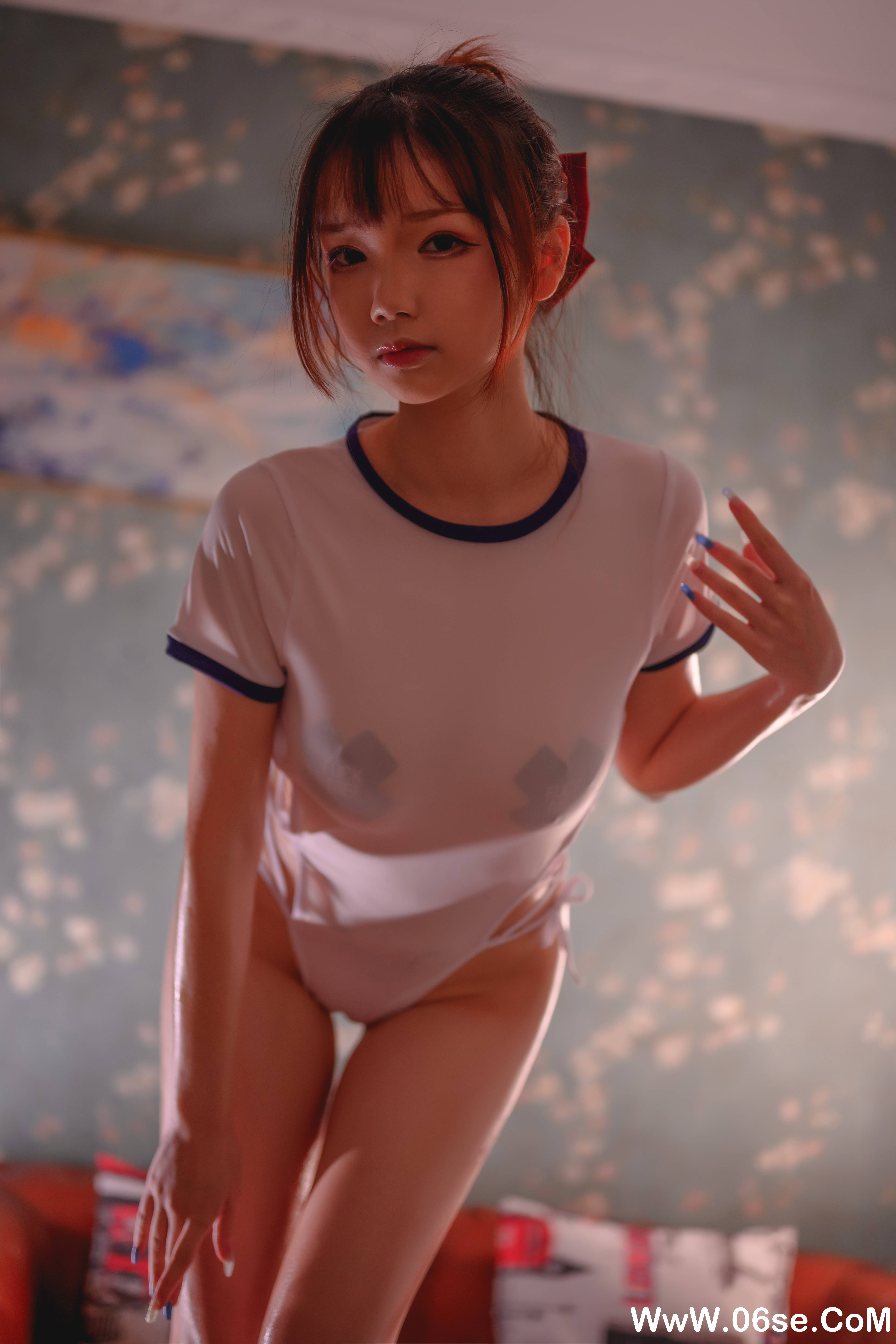 图片[30]-雪晴 NO.034 — 体操服少女 [54P+9V1.25G]-六色网