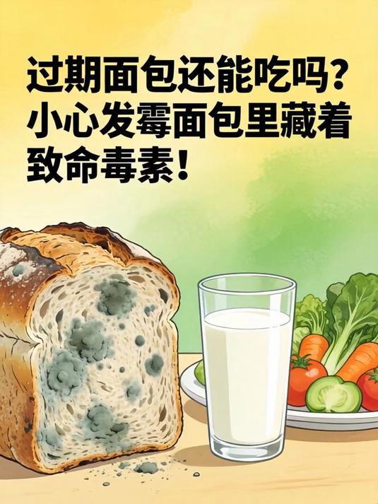 过期面包还能吃吗？小心发霉面包里藏着致命毒素！