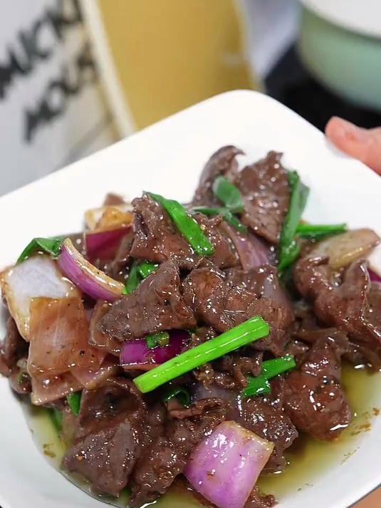 黑椒牛肉片超级下饭