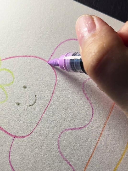 简笔画-草莓蛋糕