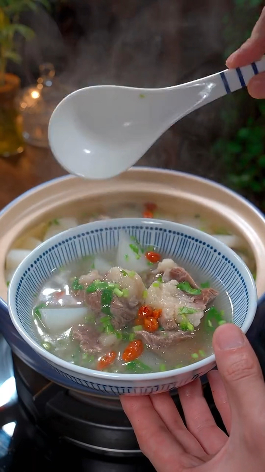 牛肉汤的家常做法