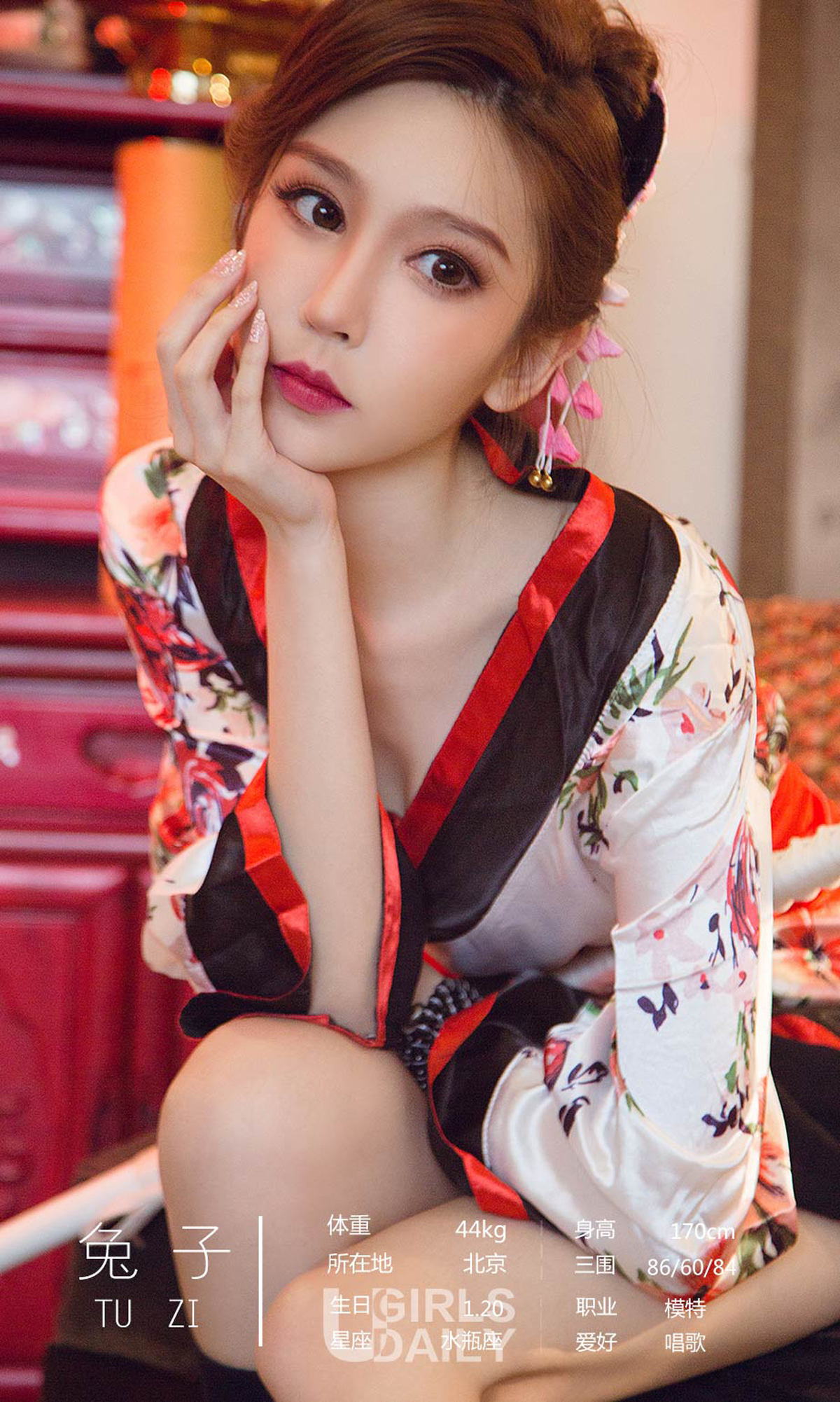 图片[3]-[Ugirls爱尤物] No.1321  Xuan Chen (萱宸) & Jin Zi Lin (金梓林) & 兔子-六色网