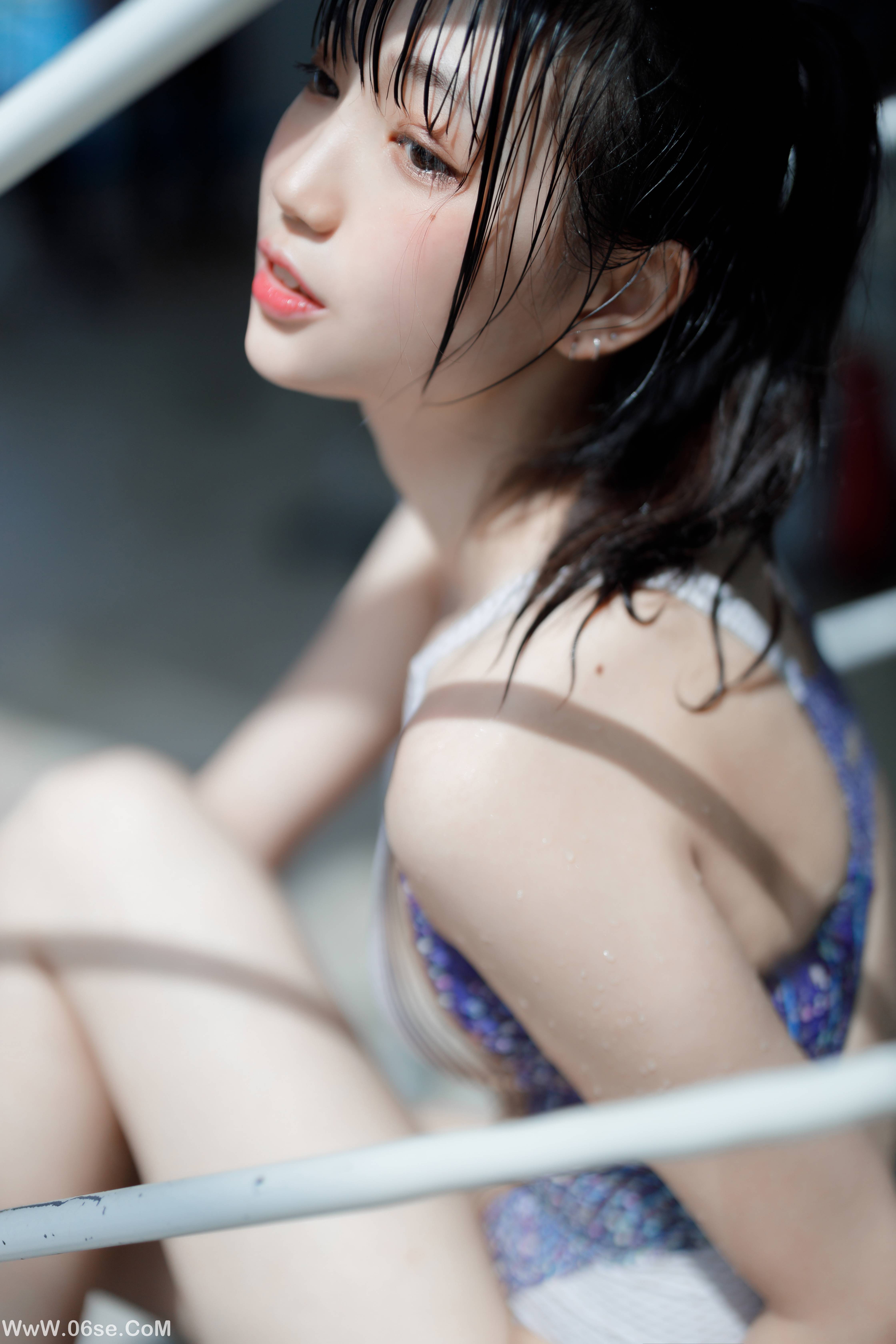 图片[30]-周叽是可爱兔兔 NO.001 竞泳 [36P+3V627M]-六色网