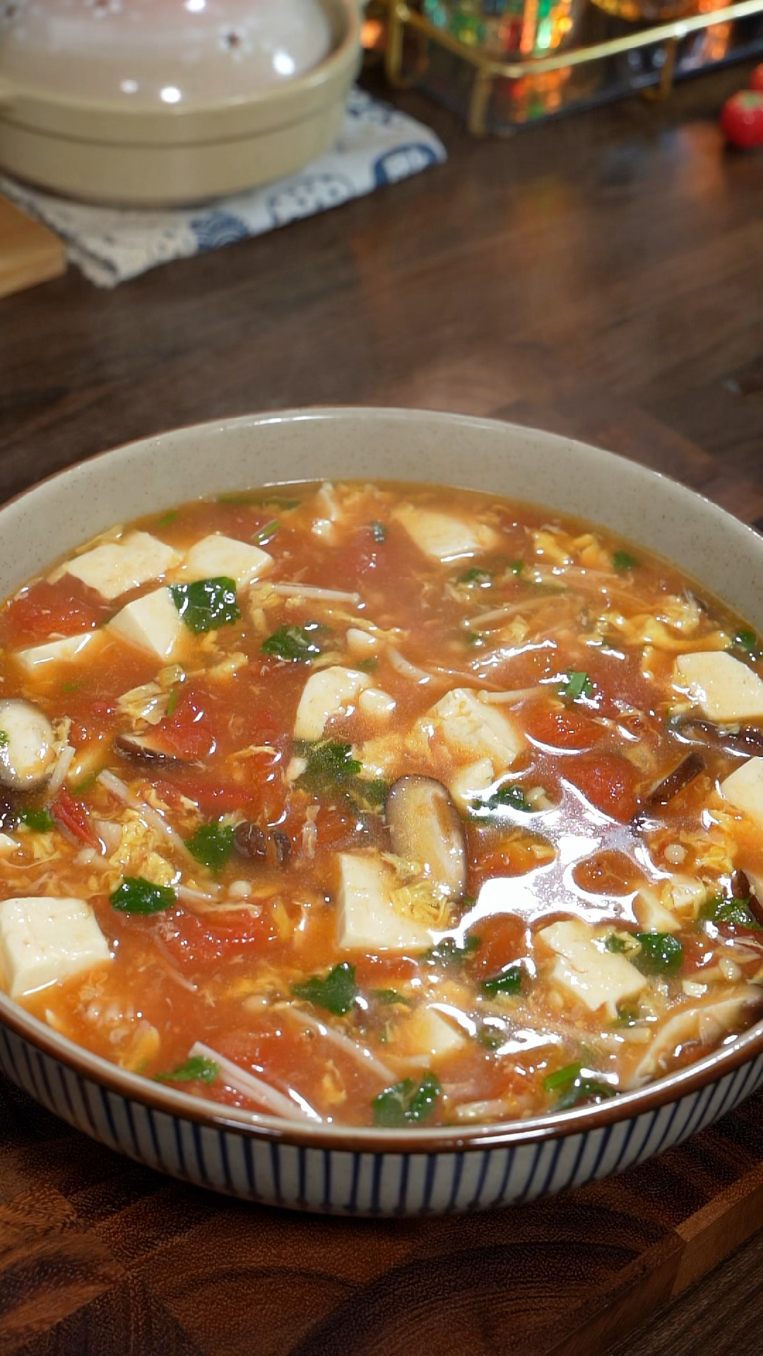 番茄豆腐汤这样做,全家都爱喝