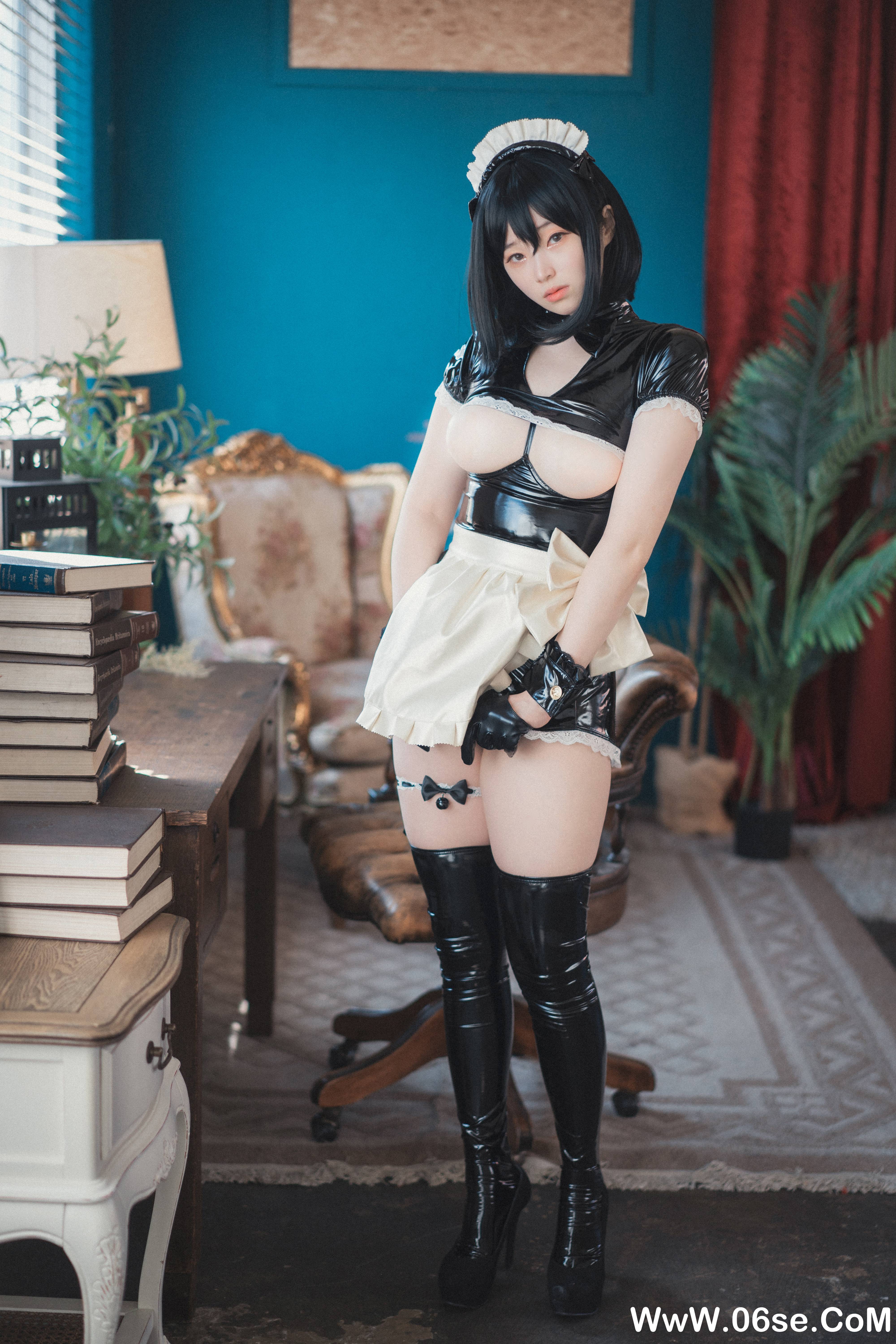图片[25]-DJAWA – NO.077 Femme de Chambre en Latex [67P670M]-六色网